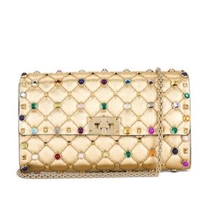VALENTINO GARAVANI
Rockstud Spike Shoulder Bag